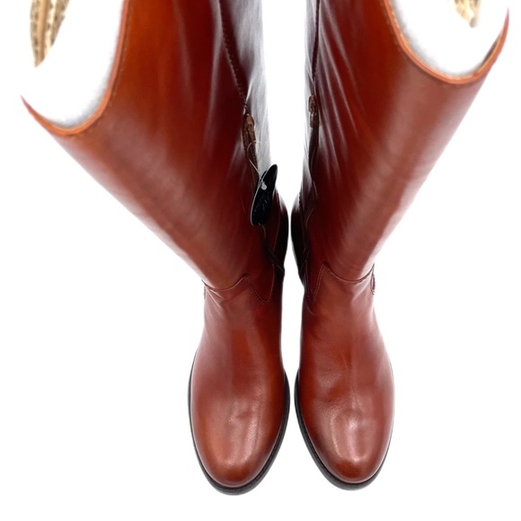Inc International Concepts Fawne Wide-Calf Riding Leather Boots NIB Size 12M-WC - Picture 10 of 16